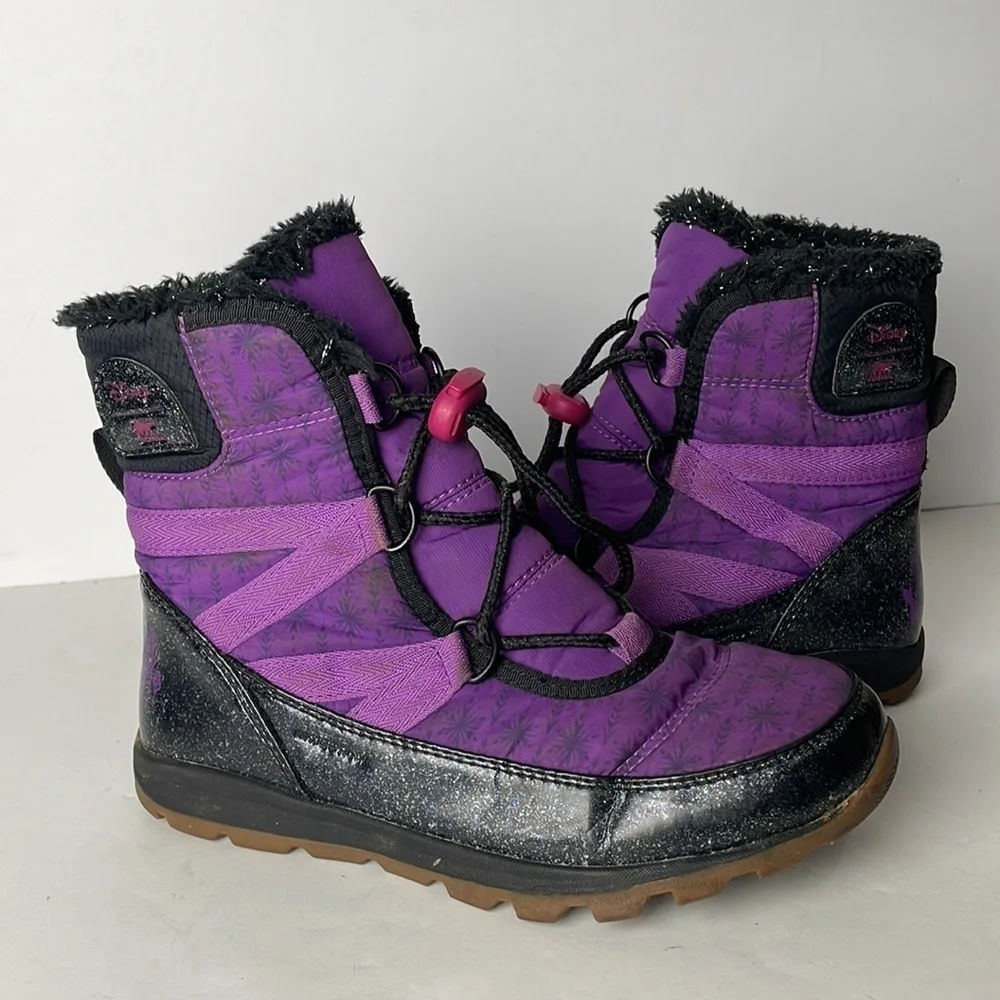 Sorel x Disney Children’s Whitney 2 Short Lace Snow Boots